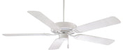 Contractor 52" Ceiling Fan in White