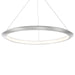 The Ring LED Pendant in Brushed Aluminum - Lamps Expo