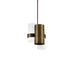 Harmony LED Pendant in Aged Brass - Lamps Expo