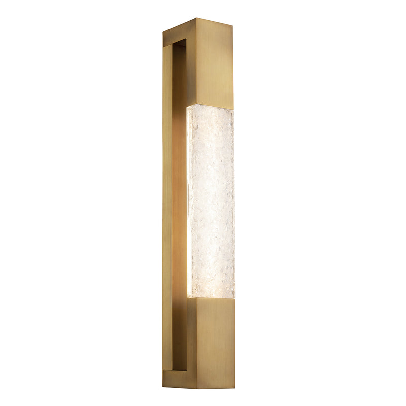 Ember LED Bathroom Vanity in Aged Brass - Lamps Expo