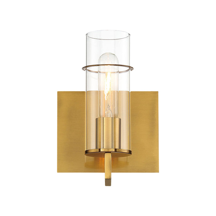 Pista One Light Wall Sconce in Gold