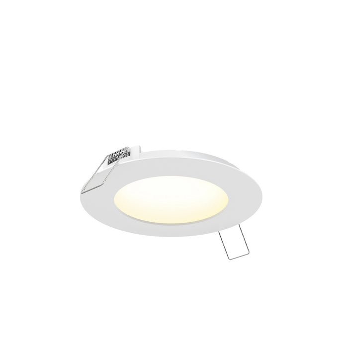 LED Recessed Panel Light in White