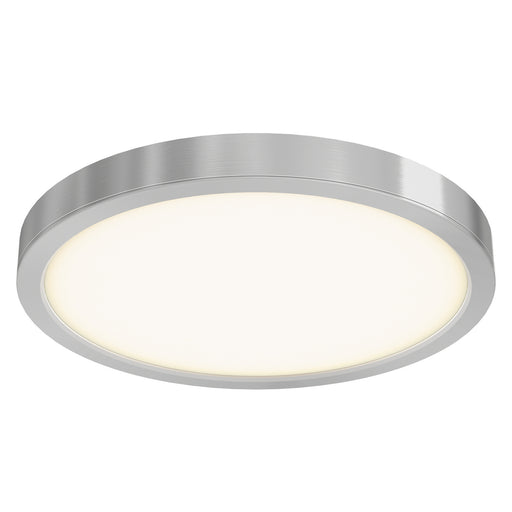 LED Flushmount in Satin Nickel