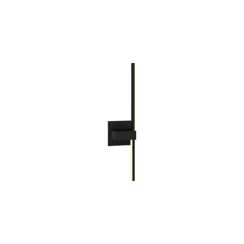 LED Wall Sconce in Black