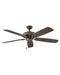 Oasis 60" Ceiling Fan in Metallic Matte Bronze by Hinkley Lighting