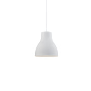 Cradle Down Pendant in White