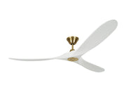 Maverick 70" Ceiling Fan in Burnished Brass