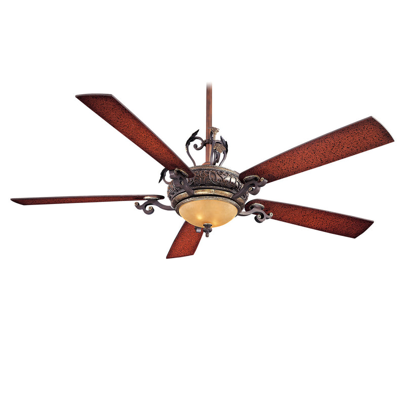 Napoli-Ii 68" Ceiling Fan in Sterling Walnut