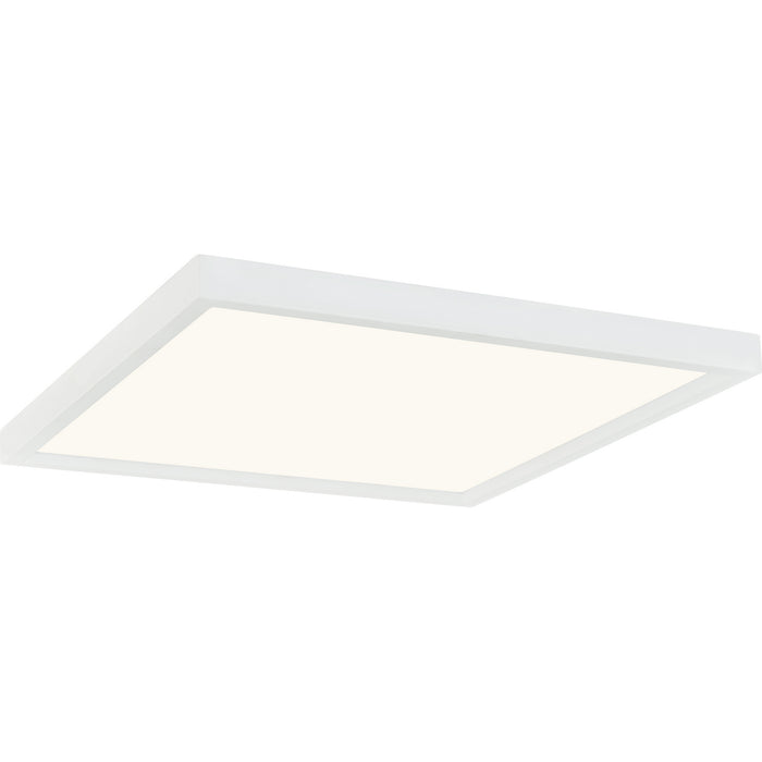 Outskirts LED Flush Mount in White Lustre