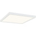 Outskirts LED Flush Mount in White Lustre
