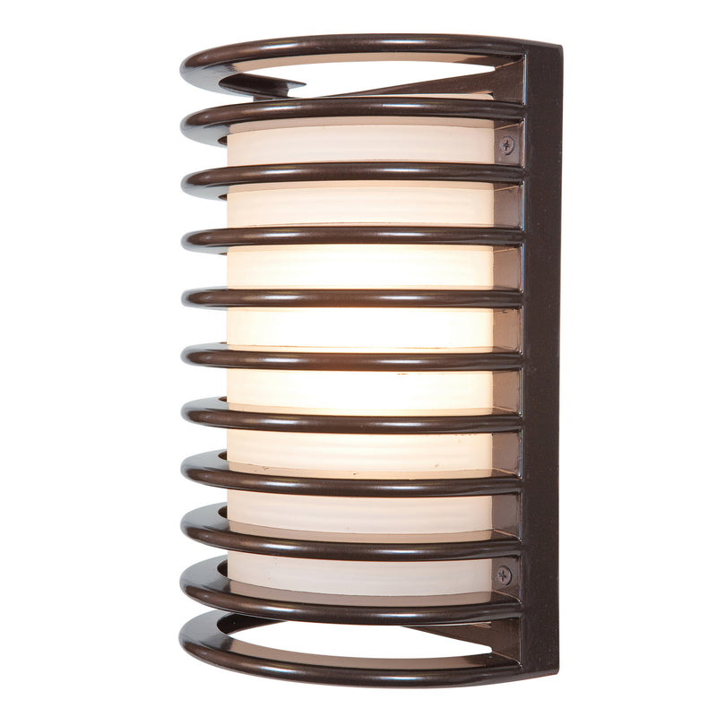 Bermuda Marine Grade Wet Location LED Bulkhead in Bronze Finish