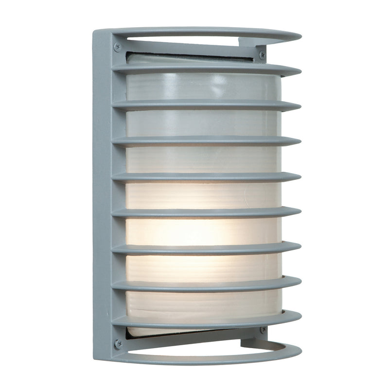 Bermuda Marine Grade Wet Location LED Bulkhead in Satin Finish
