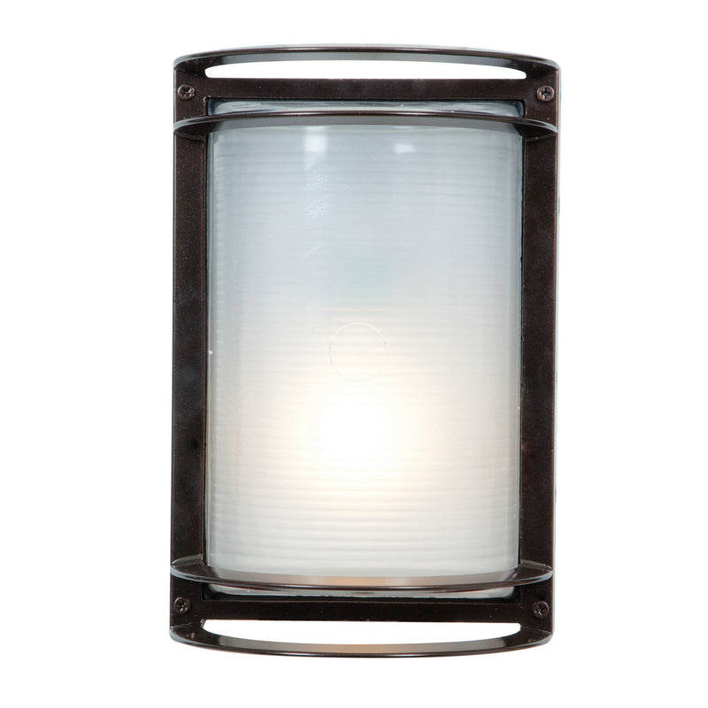 Nevis White Tuning Marine Grade Wet Location LED Bulkhead in Bronze Finish