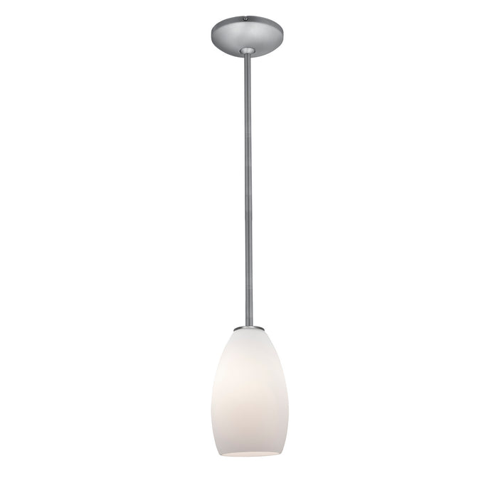 Champagne 1-Light Downrod Pendant - Lamps Expo