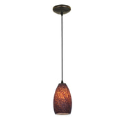 Champagne 1-Light Cable Hung Pendant - Lamps Expo
