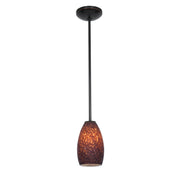 Champagne 1-Light Downrod Pendant - Lamps Expo