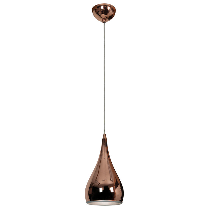 Essence 1-Light Pendant in Rose Gold Finish