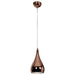 Essence 1-Light Pendant in Rose Gold Finish