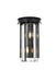 Sydney 2-Light Wall Sconce in Matte Black with Clear Royal Cut Crystal