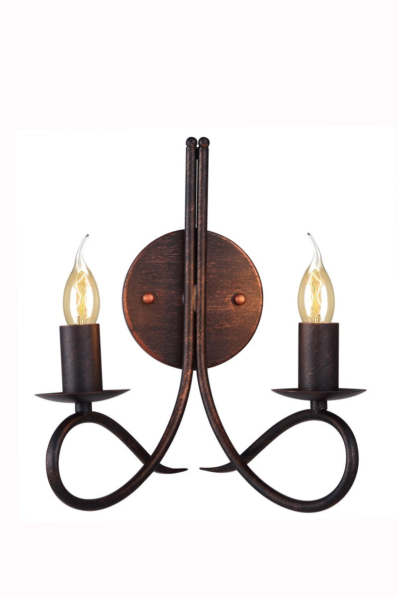 Lyndon 2-Light Wall Sconce - Lamps Expo