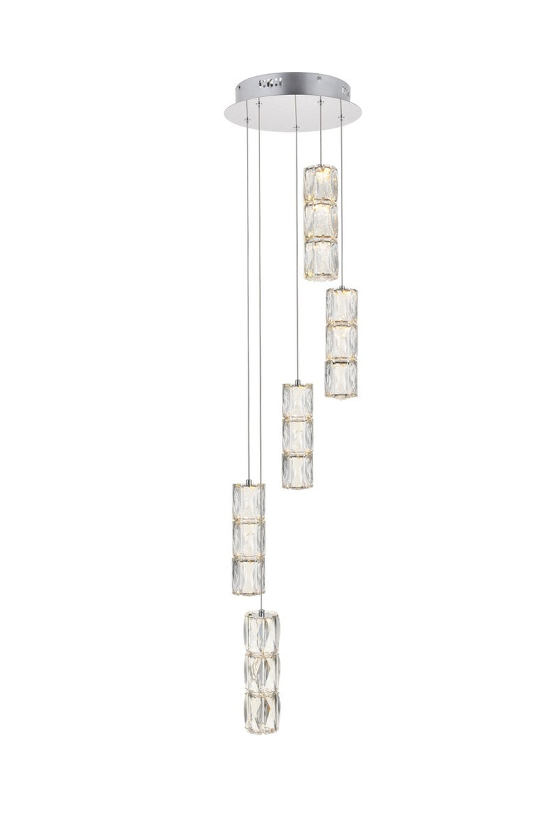 Polaris 5-Light Pendant - Lamps Expo
