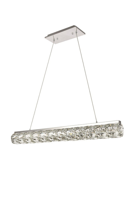 Valetta Chandelier in Chrome with Clear Royal Cut Crystal