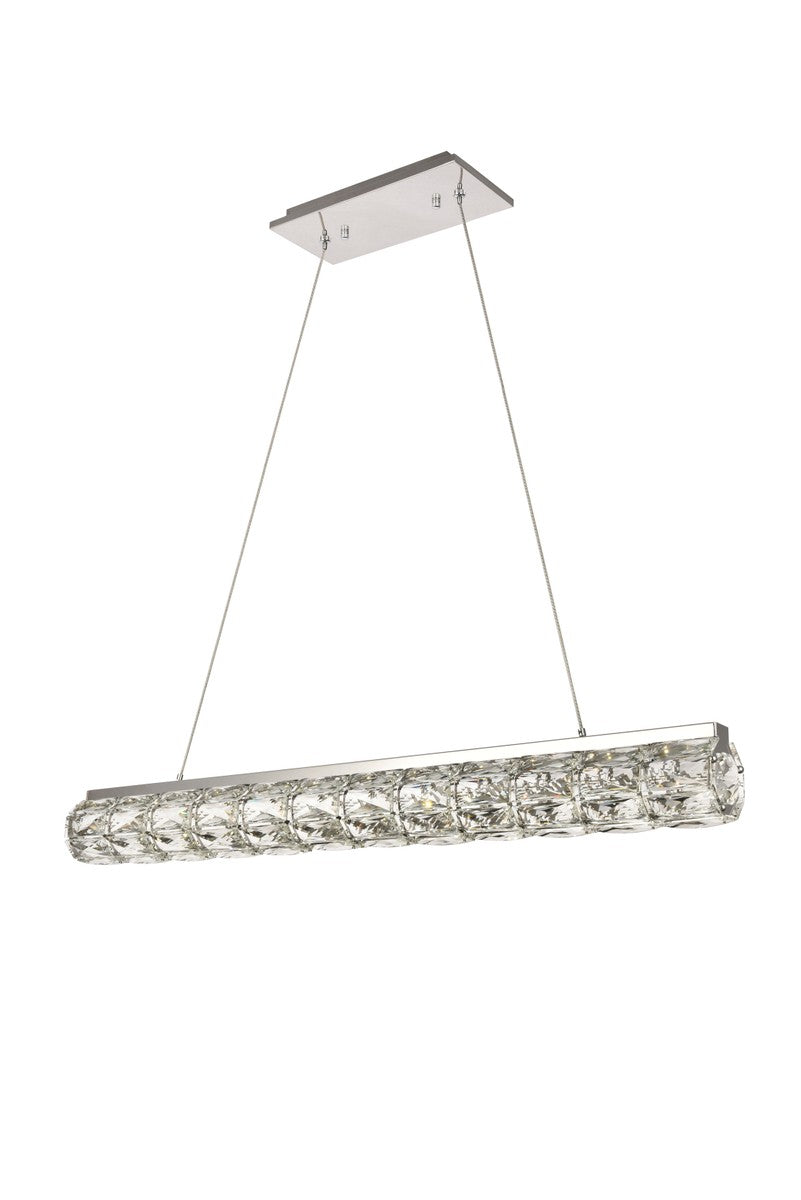 Valetta Chandelier in Chrome with Clear Royal Cut Crystal