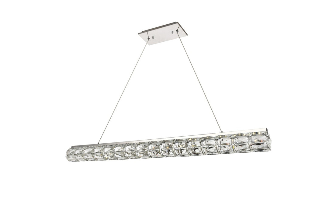 Valetta Chandelier in Chrome with Clear Royal Cut Crystal