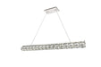 Valetta Chandelier in Chrome with Clear Royal Cut Crystal