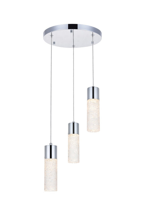 Constellation 3-Light Pendant in Chrome
