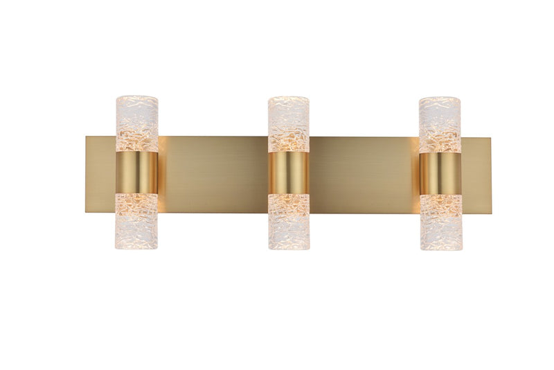 Vega 6-Light Wall Sconce in Gold