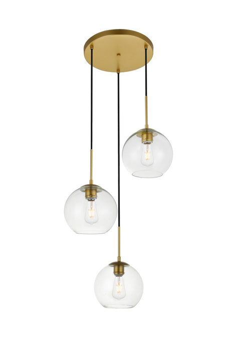 Baxter 3-Light Pendant - Lamps Expo