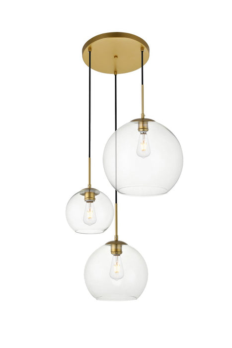 Baxter 3-Light Pendant - Lamps Expo