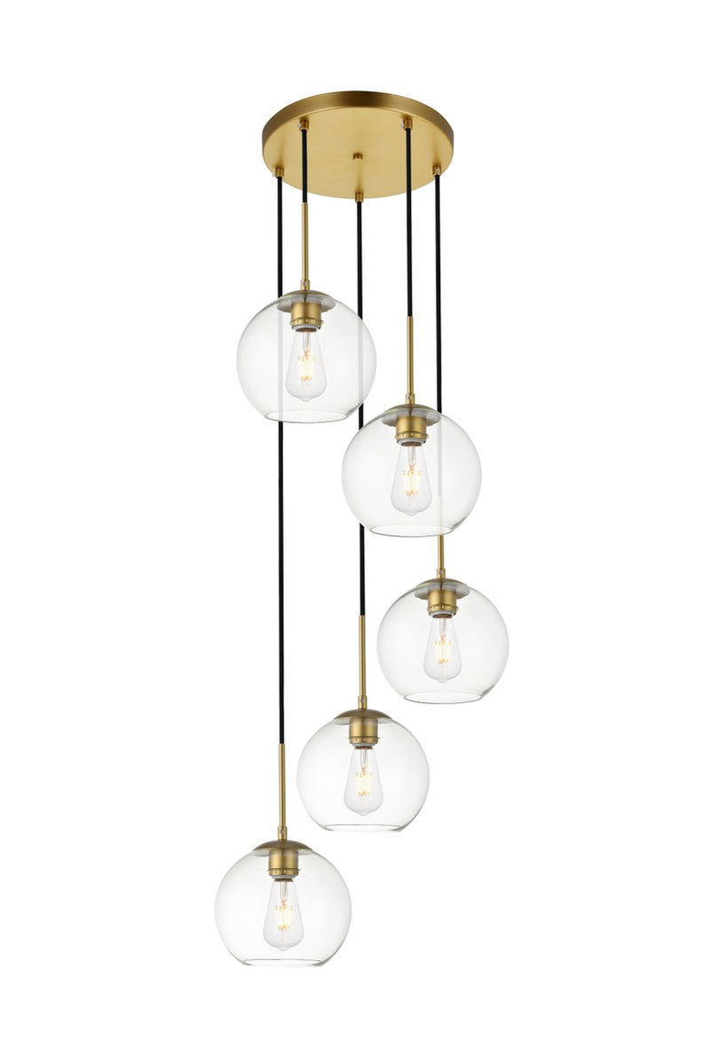 Baxter 5-Light Pendant - Lamps Expo