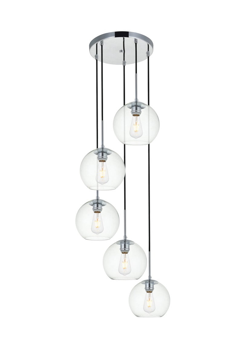 Baxter 5-Light Pendant - Lamps Expo