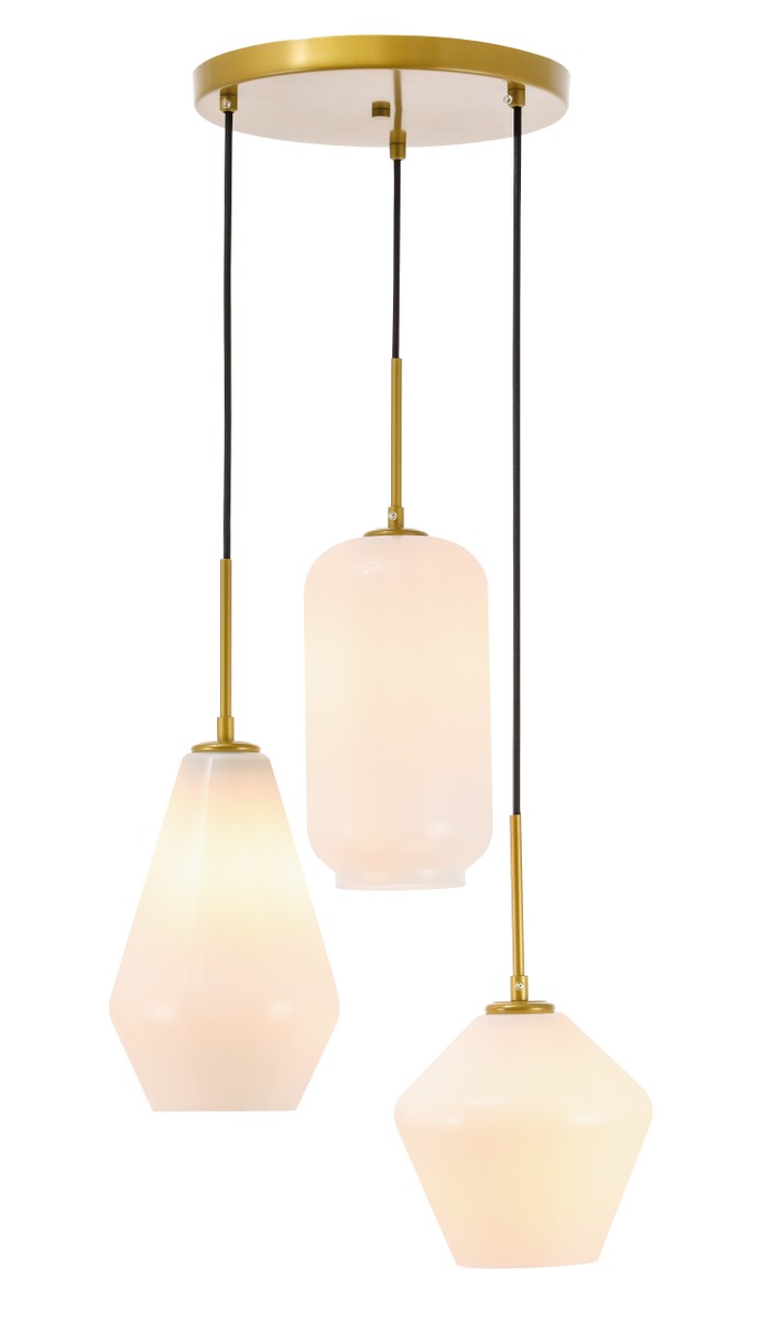 Gene 3-Light Pendant - Lamps Expo