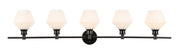 Gene 5-Light Wall Sconce - Lamps Expo