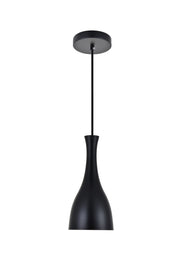Aiken 1-Light Pendant in Black