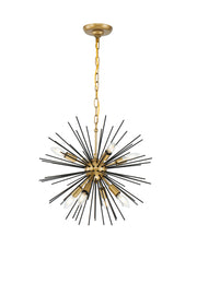 Timber 8-Light Pendant - Lamps Expo