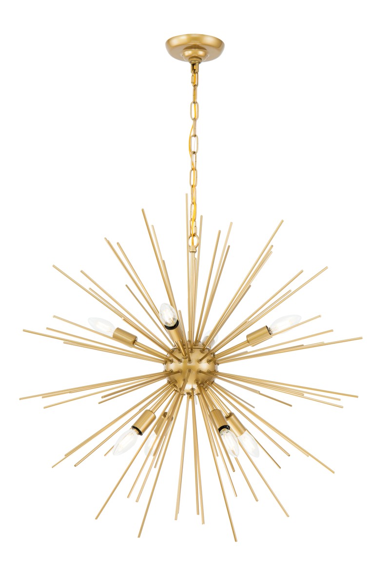 Timber 8-Light Pendant - Lamps Expo