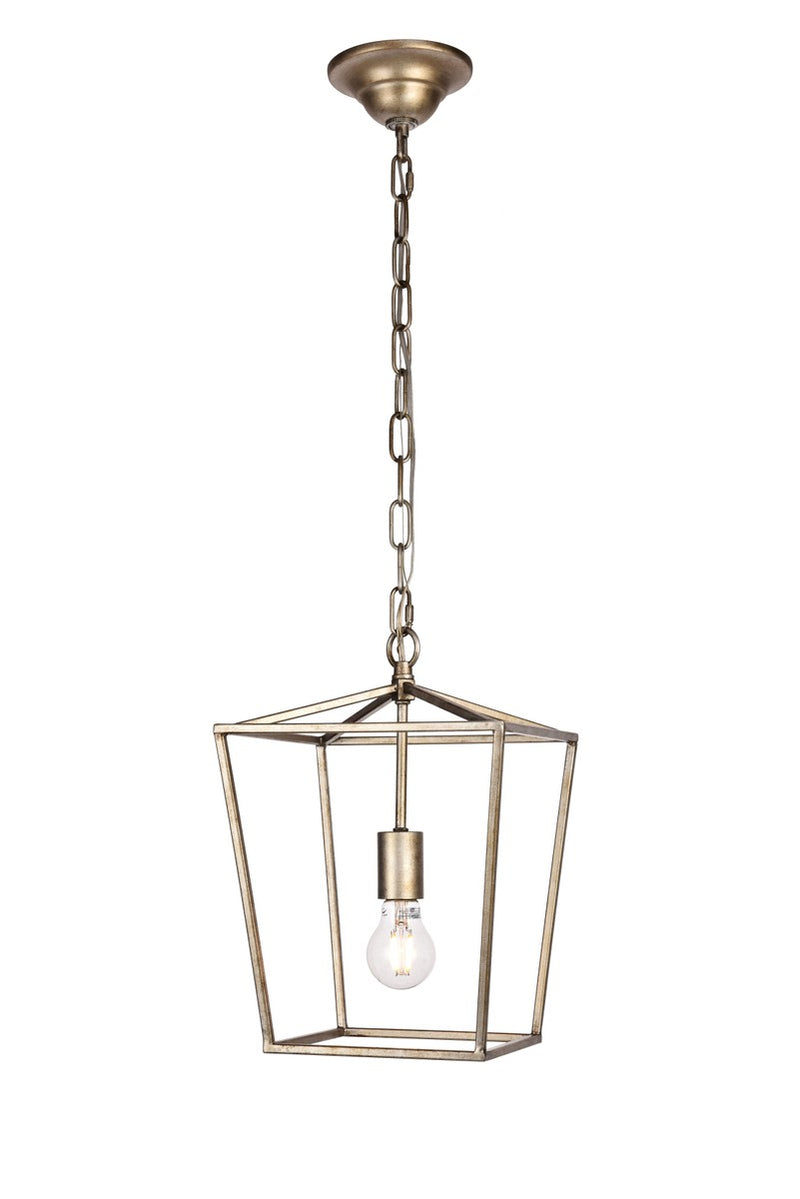 Maddox 1-Light Pendant in Vintage Silver