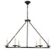 Maine 6-Light Chandelier in Black
