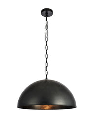 Merce 1-Light Pendant in Vintage Black