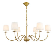 Eclipse 6-Light Chandelier - Lamps Expo