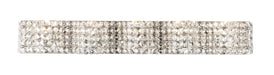 Ollie 5-Light Wall Sconce in Chrome & Clear Crystals with Clear Royal Cut Crystal