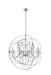 Cordelia 12-Light Pendant in Chrome with Clear royal cut Crystal