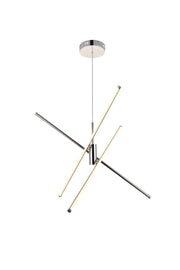 Sonya 3-Light Pendant in Polished Nickel