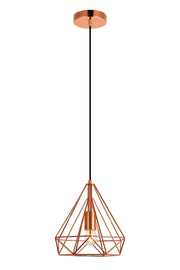 Jago 1-Light Pendant in Copper