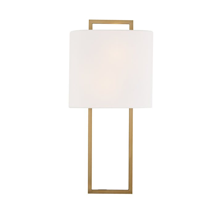 Fremont Two Light Wall Mount in Vibrant Gold
