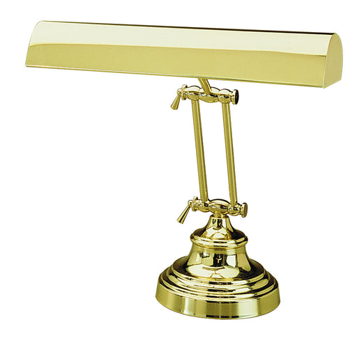 Desk Piano Lamp 14 Inch Polished Brass